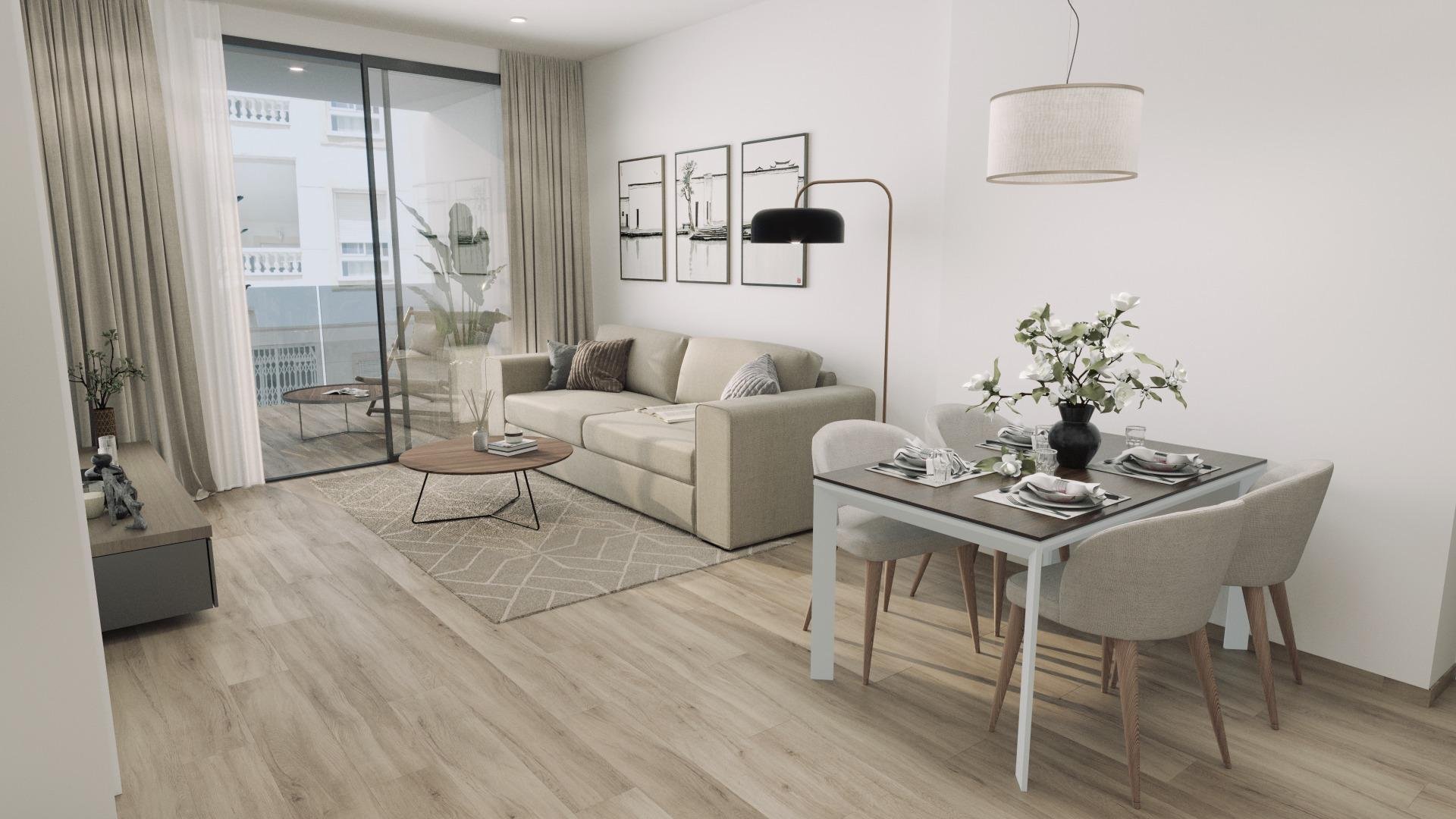 Huoneisto Alicante, Espanja 2 makuuhuonetta, 93 m2 No. 187341