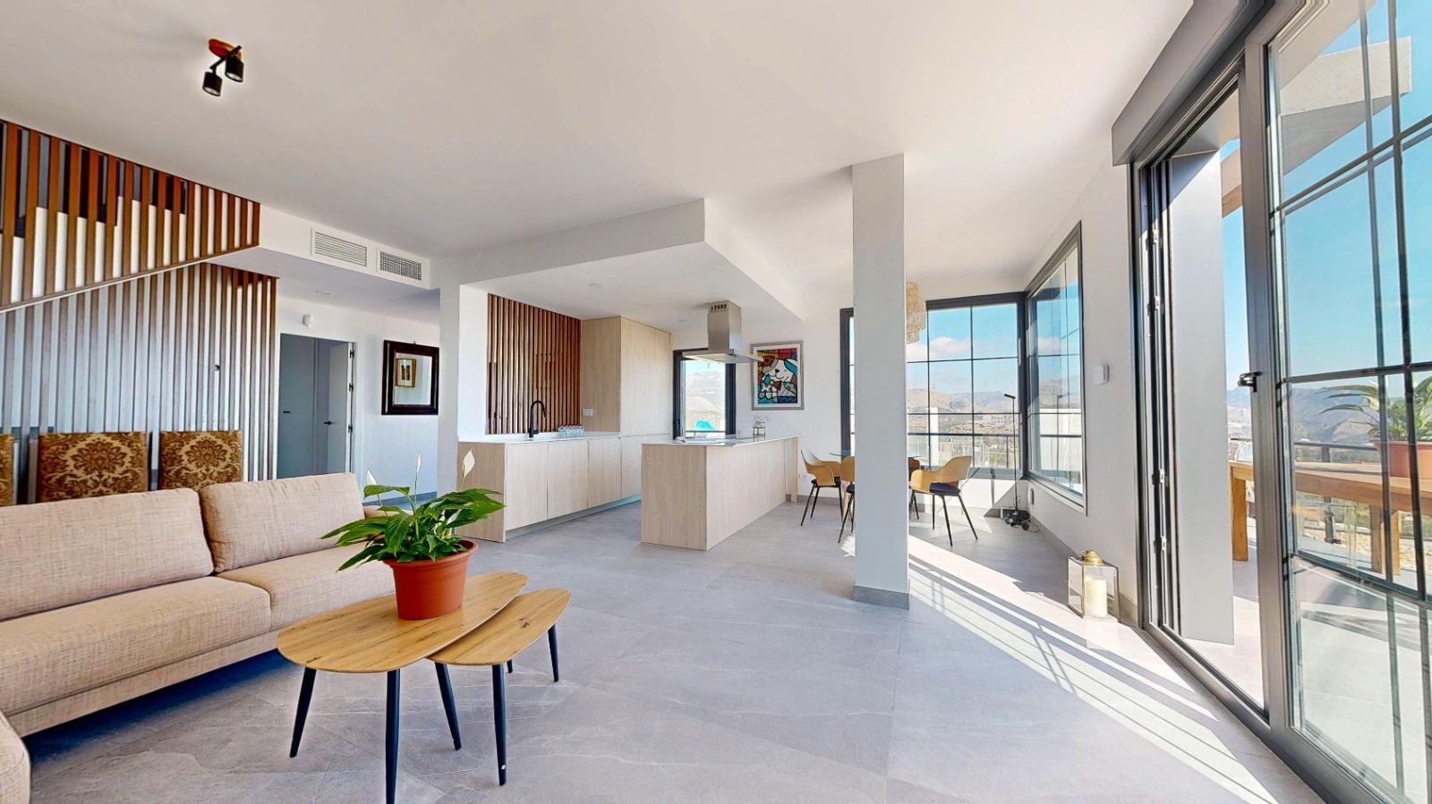 Сasa en Polop, Alicante, España 3 dormitorios, 242 m2 No. 165528