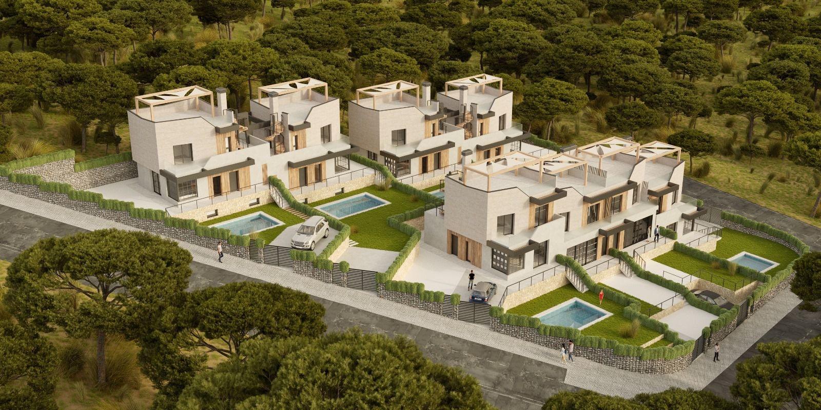 Сasa en Polop, Alicante, España 3 dormitorios, 242 m2 No. 165528