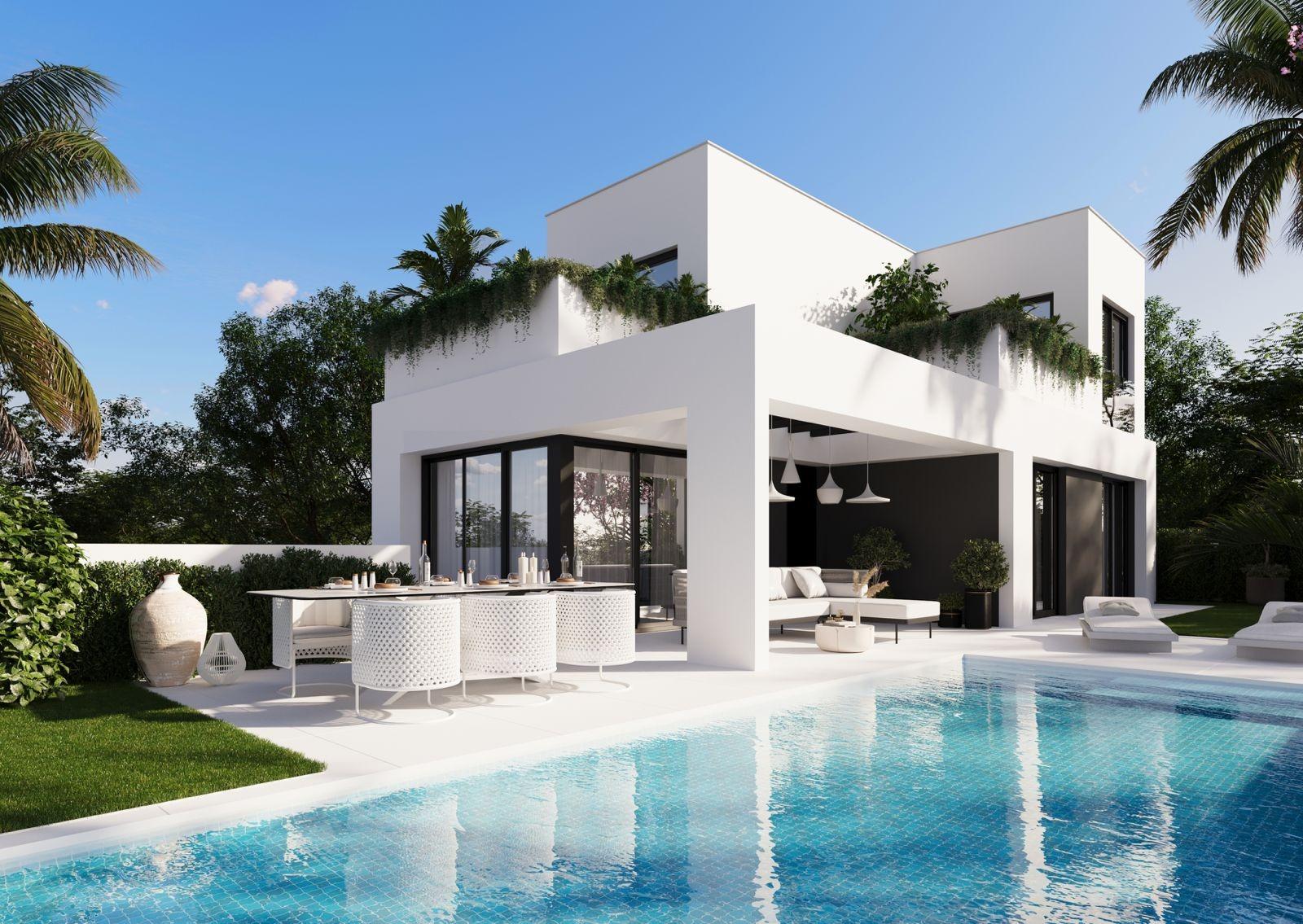 Huvila Finestrat, Alicante, Espanja 4 makuuhuonetta, 244 m2 No. 165526