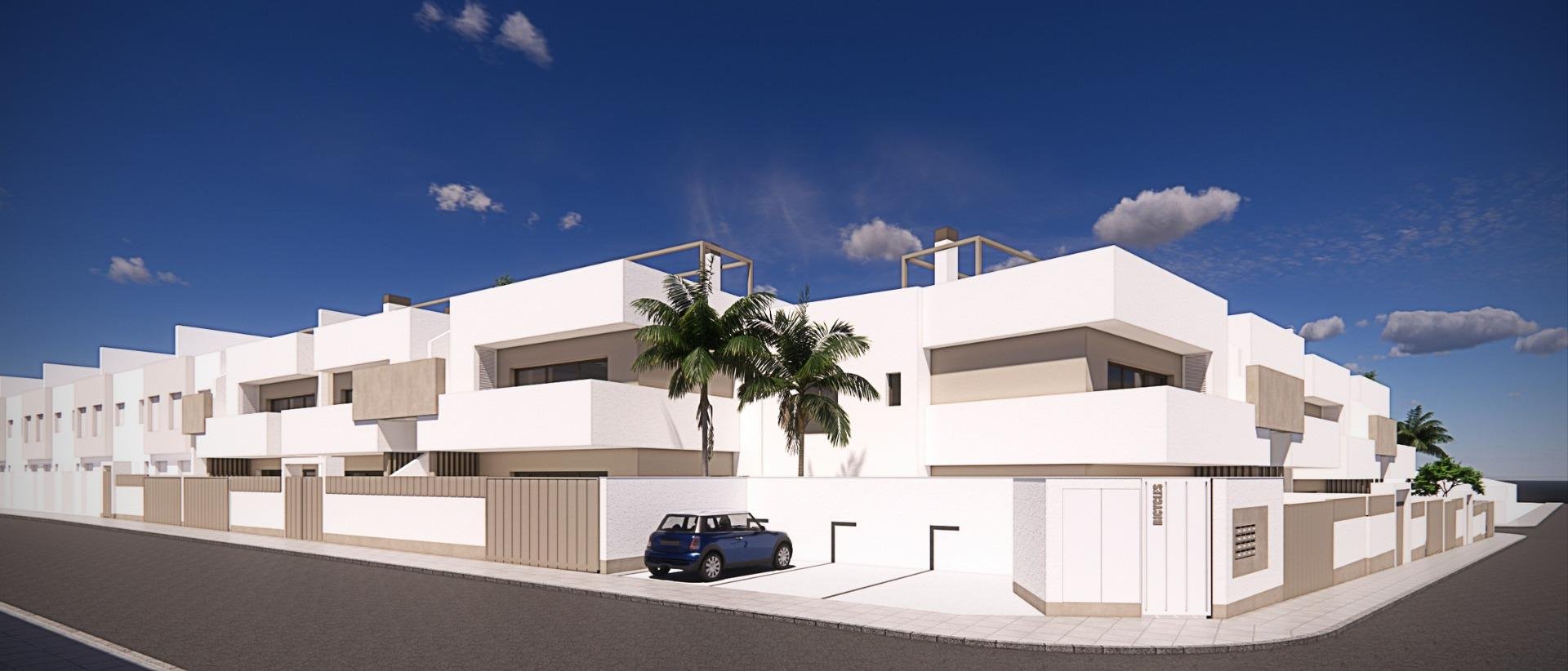 Bungalowi Pilar de la Horadada, Alicante, Espanja 3 makuuhuonetta, 104 m2 No. 161201