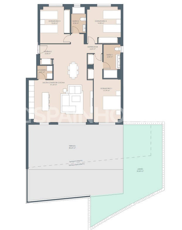 Penthouse in Estepona, Malaga, Spain 3 bedrooms, 112 sq.m. No. 151503