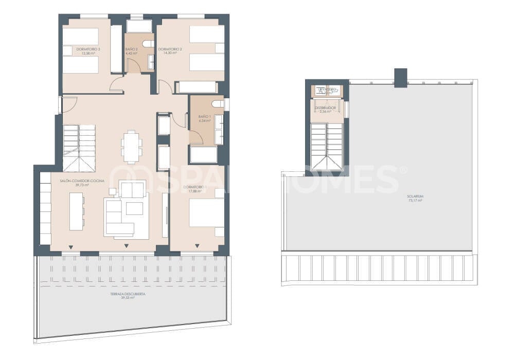 Penthouse in Estepona, Malaga, Spain 3 bedrooms, 112 sq.m. No. 151503