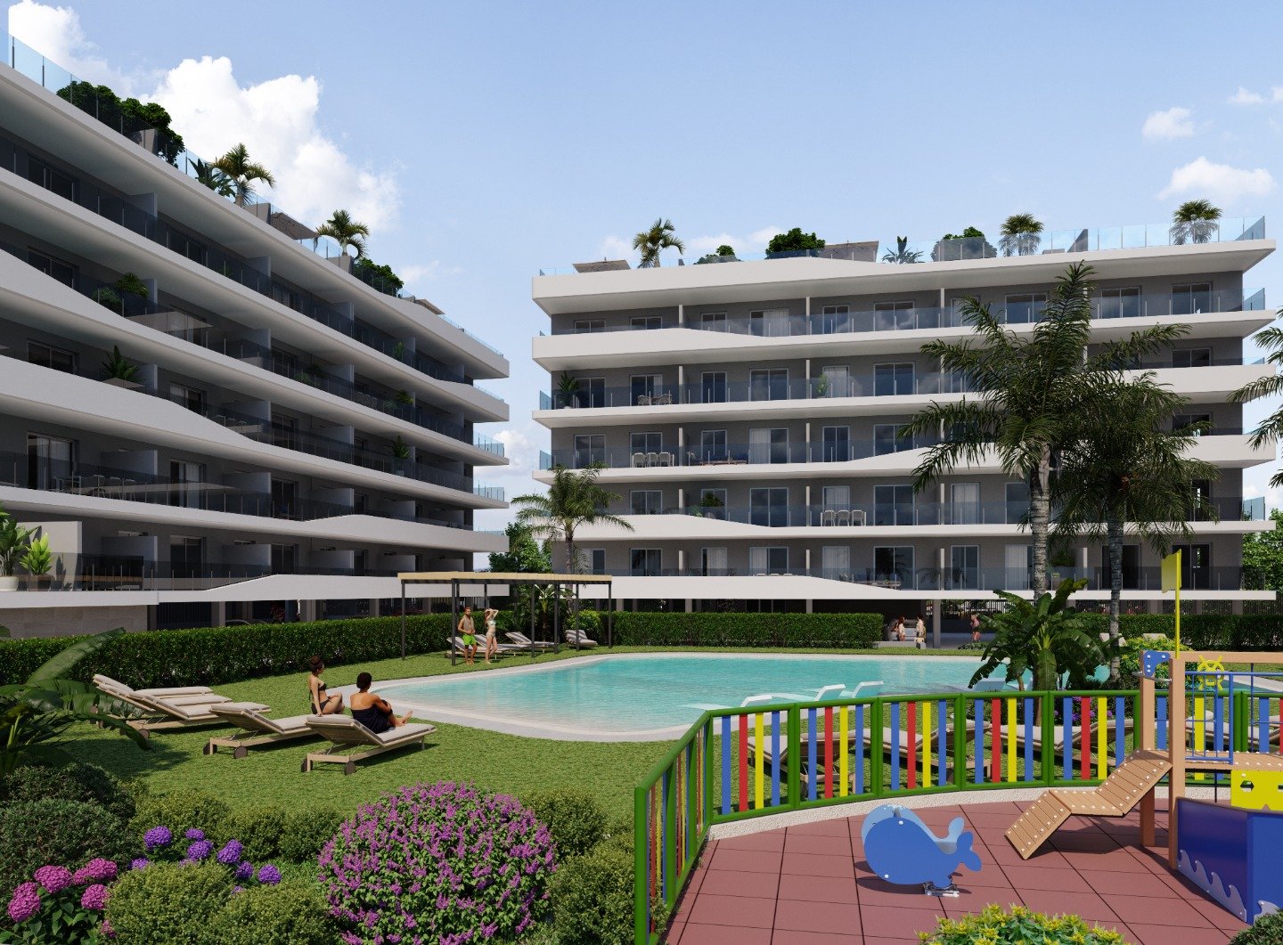 Penthouse in Santa Pola, Alicante, Spain 2 bedrooms, 154 sq.m. No. 78802
