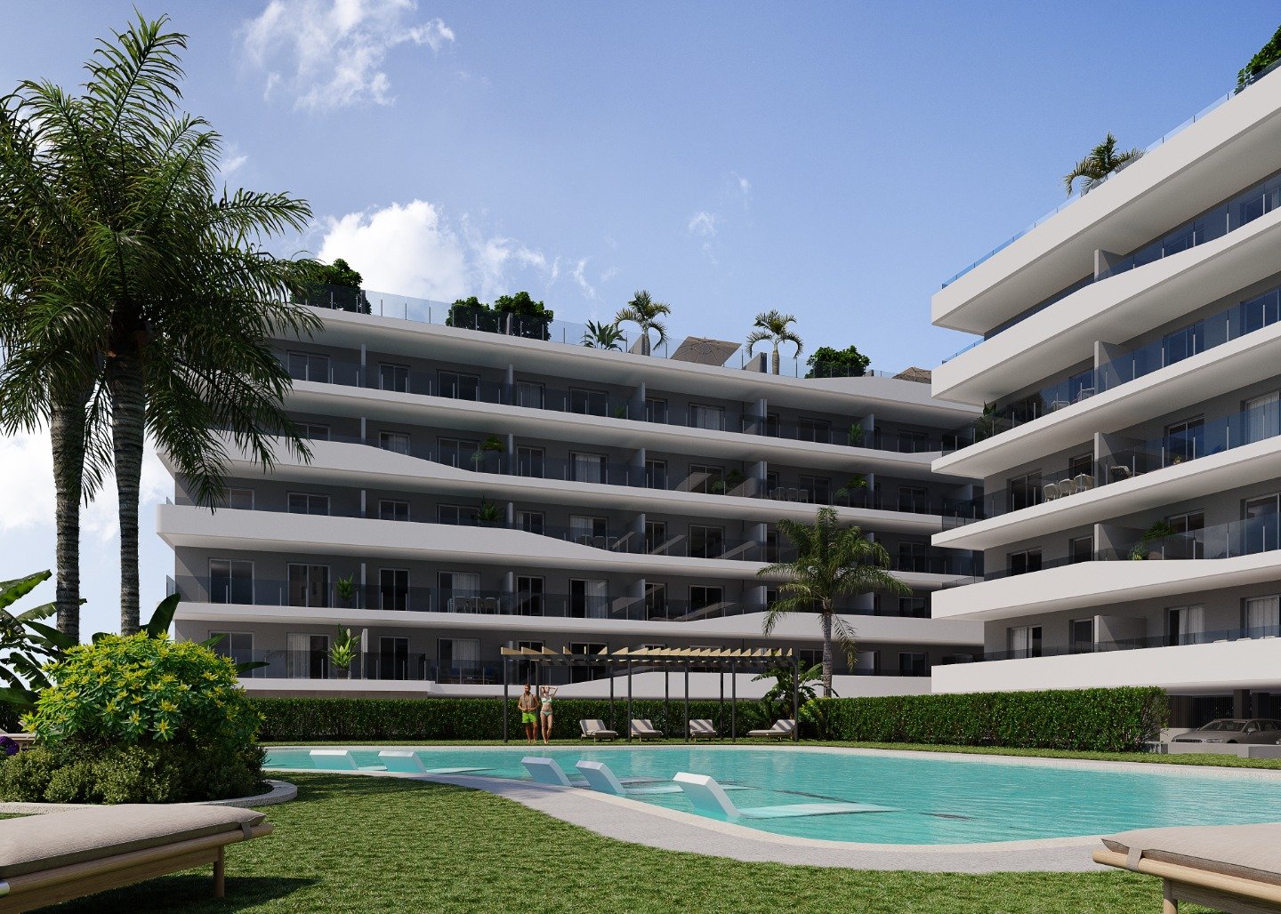 Penthouse in Santa Pola, Alicante, Spain 2 bedrooms, 154 sq.m. No. 78802