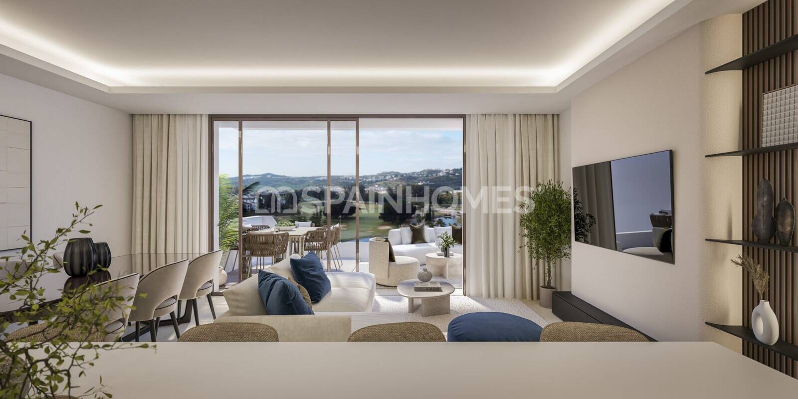 Apartamento en Mijas, Málaga, España 2 dormitorios, 100 m2 No. 146455