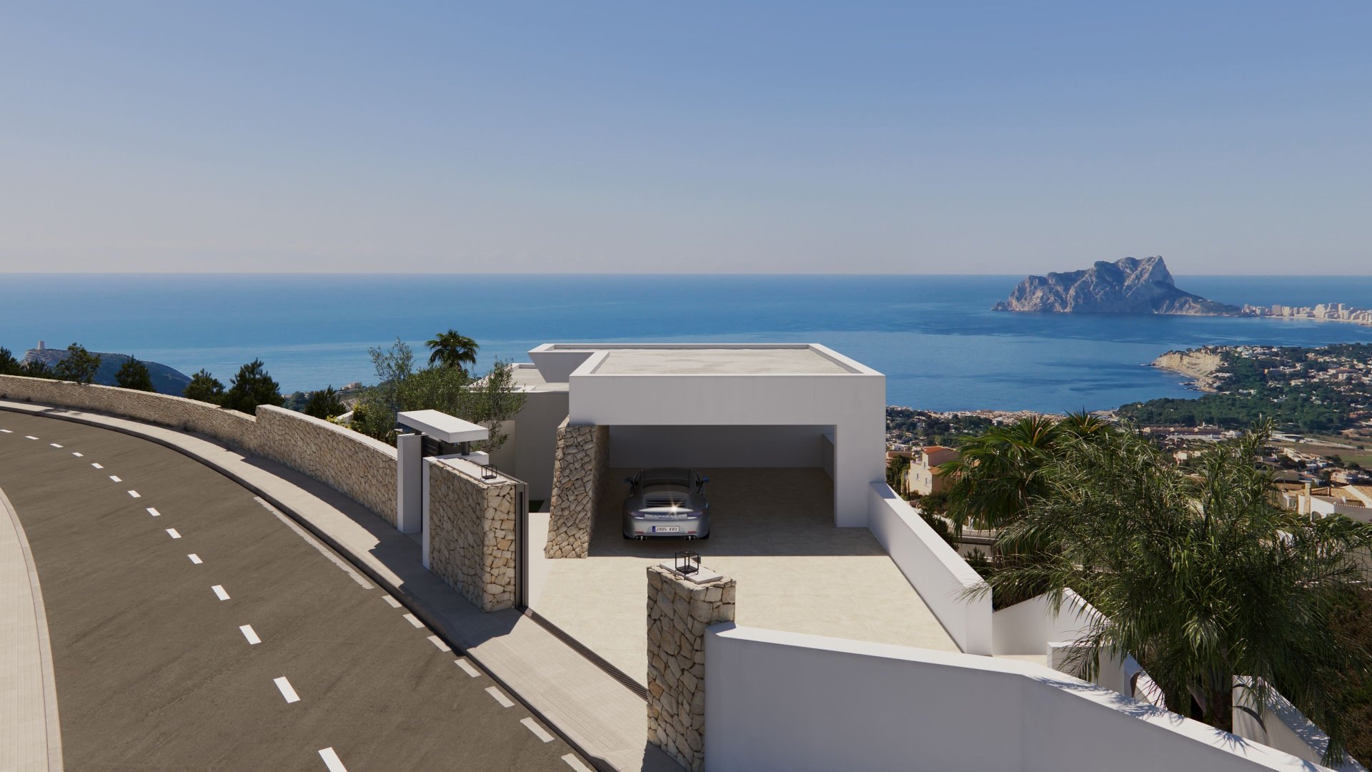 Villa i Benitachell, Alicante, Spanien 4 sovrum, 761 kvm. Nr. 194558