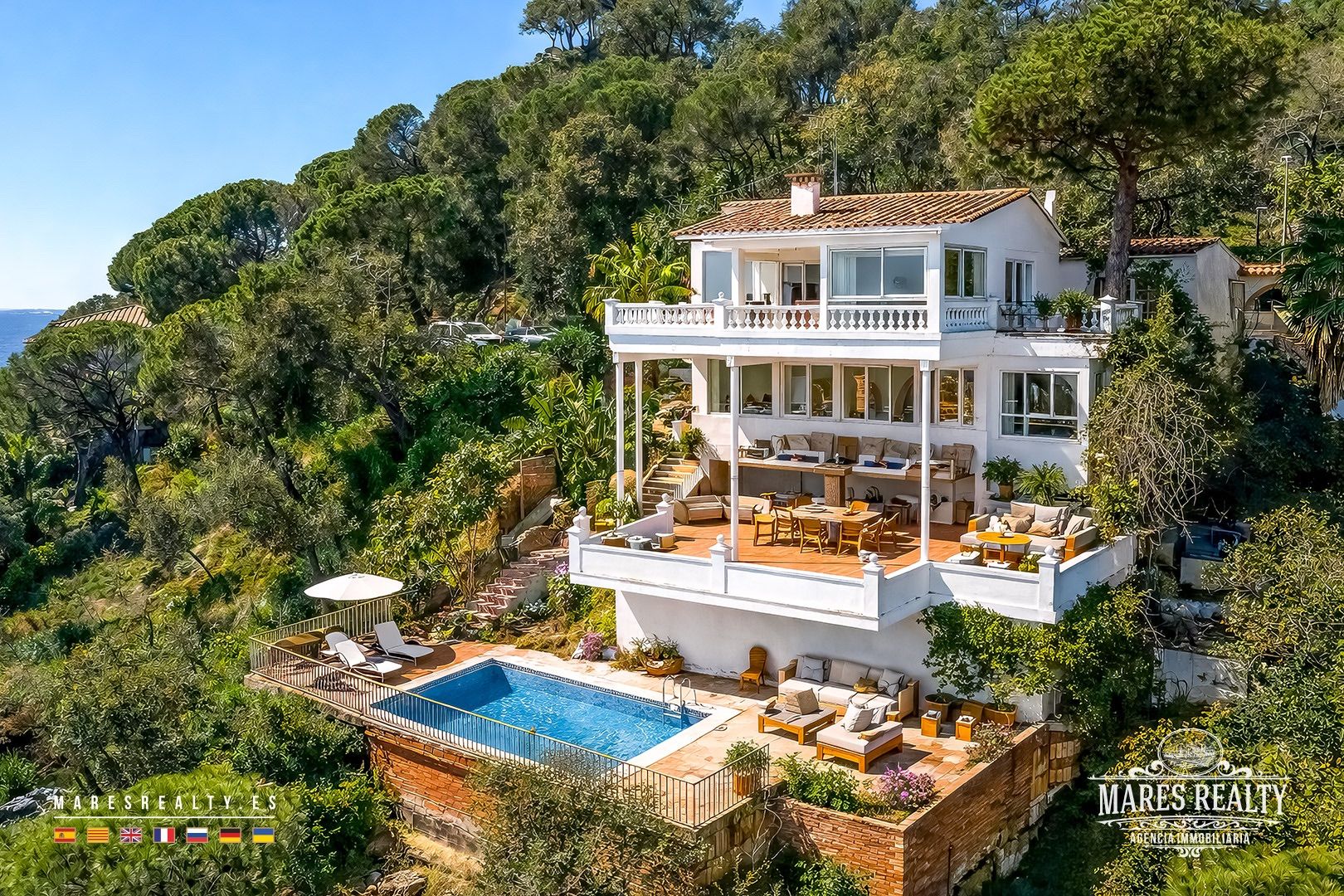 Villa in Lloret de Mar, Girona, Spanien 4 Schlafzimmer, 238 m2 Nr. 168696