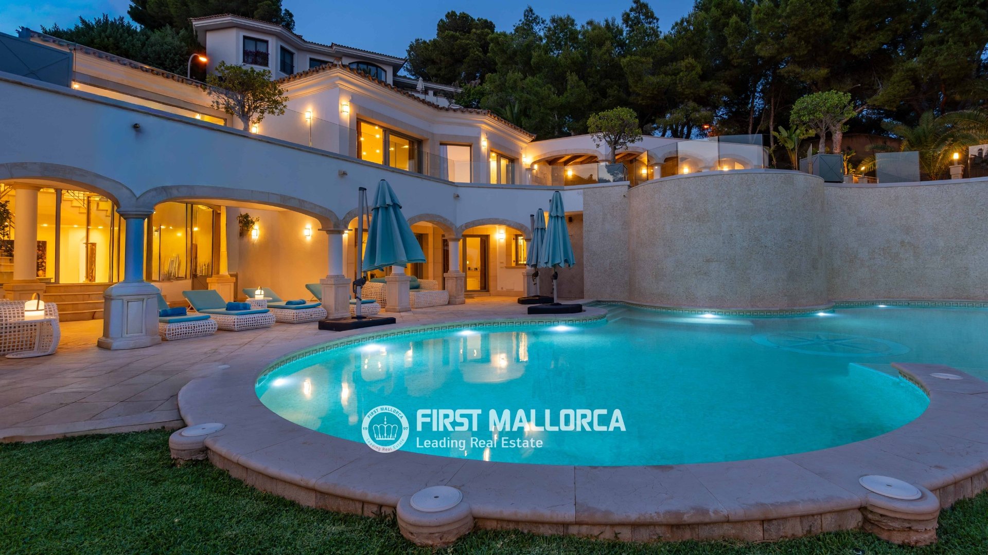 Villa i Costa De La Calma, Mallorca, Spanien 7 sovrum, 970 kvm. Nr. 168662
