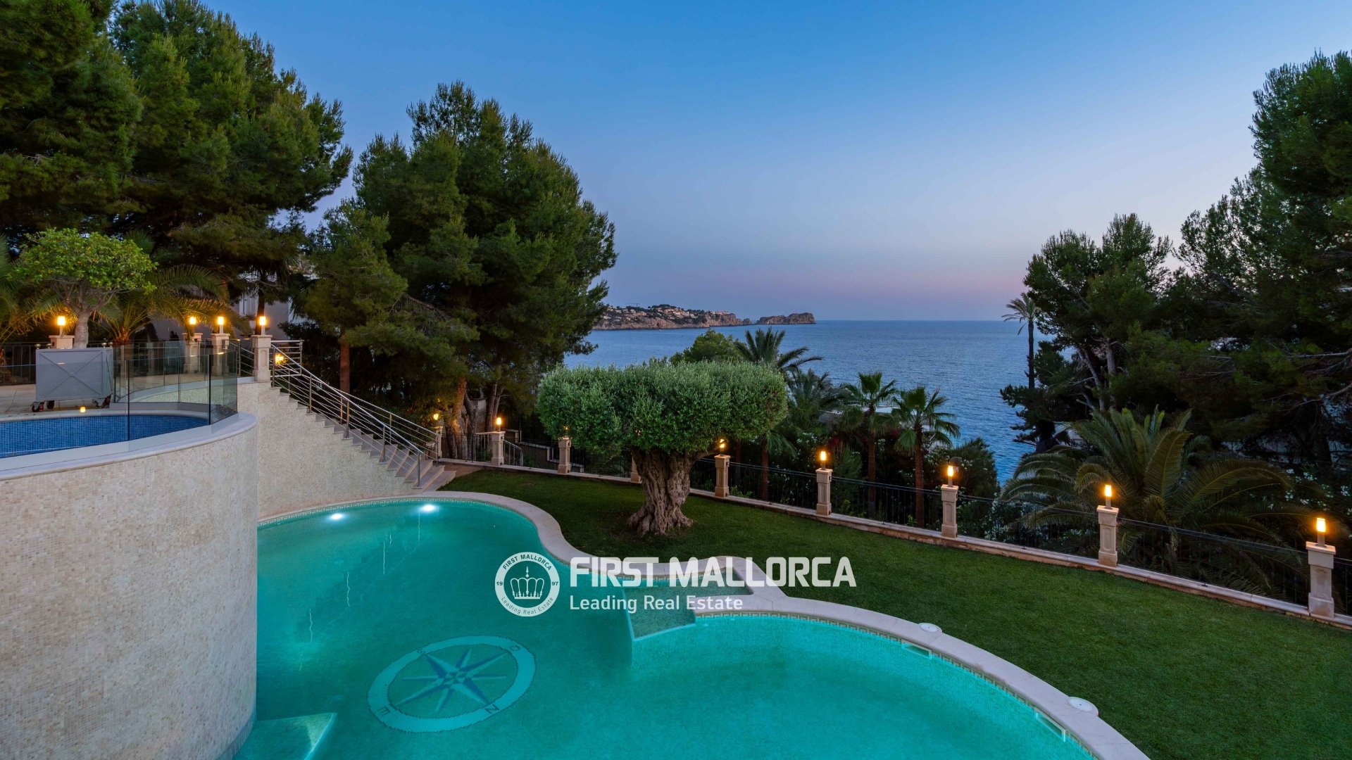 Villa i Costa De La Calma, Mallorca, Spanien 7 sovrum, 970 kvm. Nr. 168662