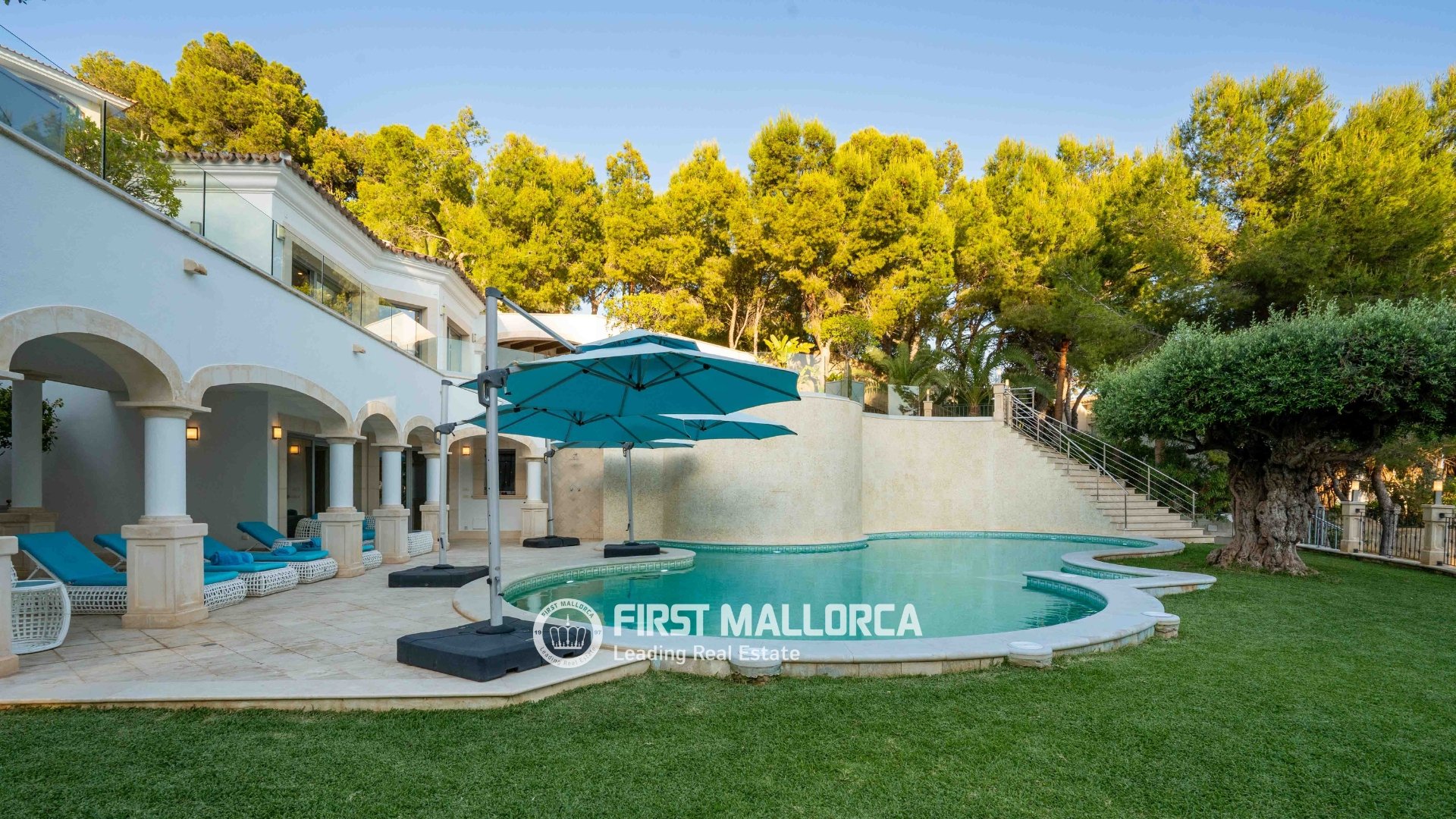 Villa i Costa De La Calma, Mallorca, Spanien 7 sovrum, 970 kvm. Nr. 168662
