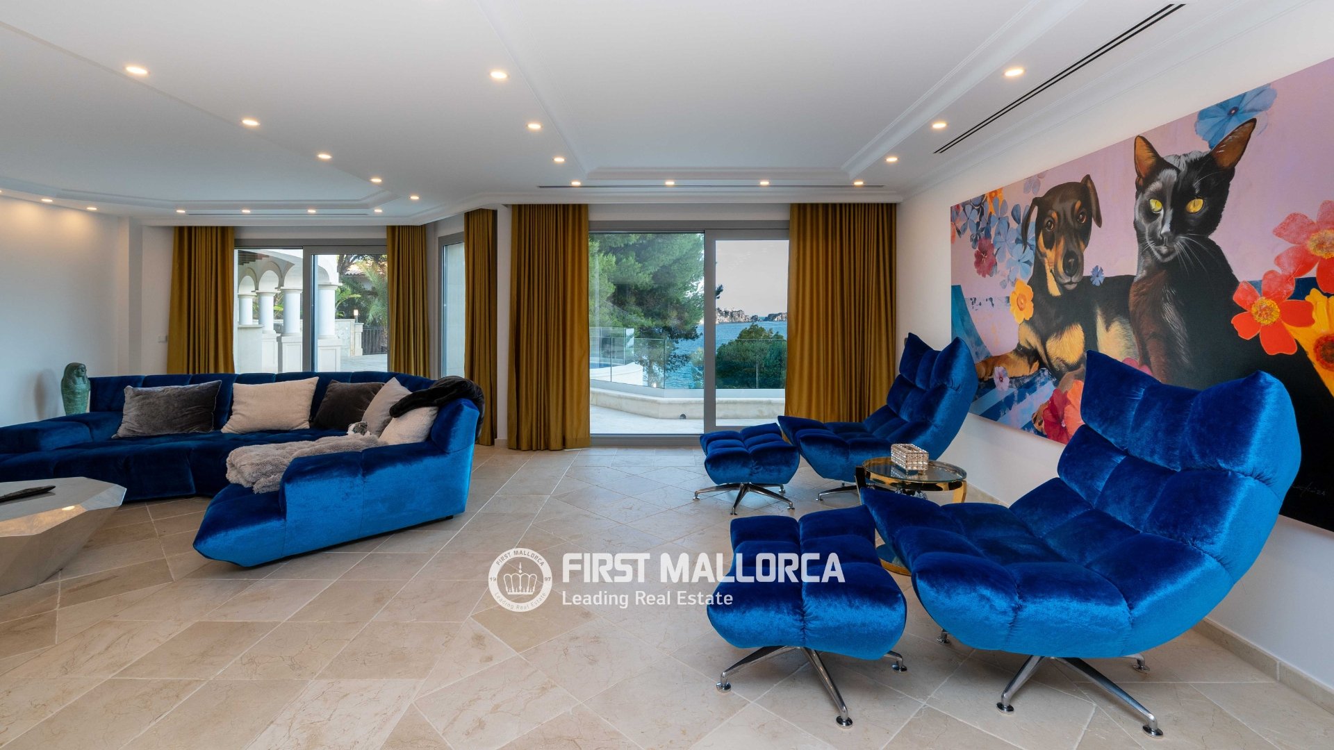 Villa i Costa De La Calma, Mallorca, Spanien 7 sovrum, 970 kvm. Nr. 168662