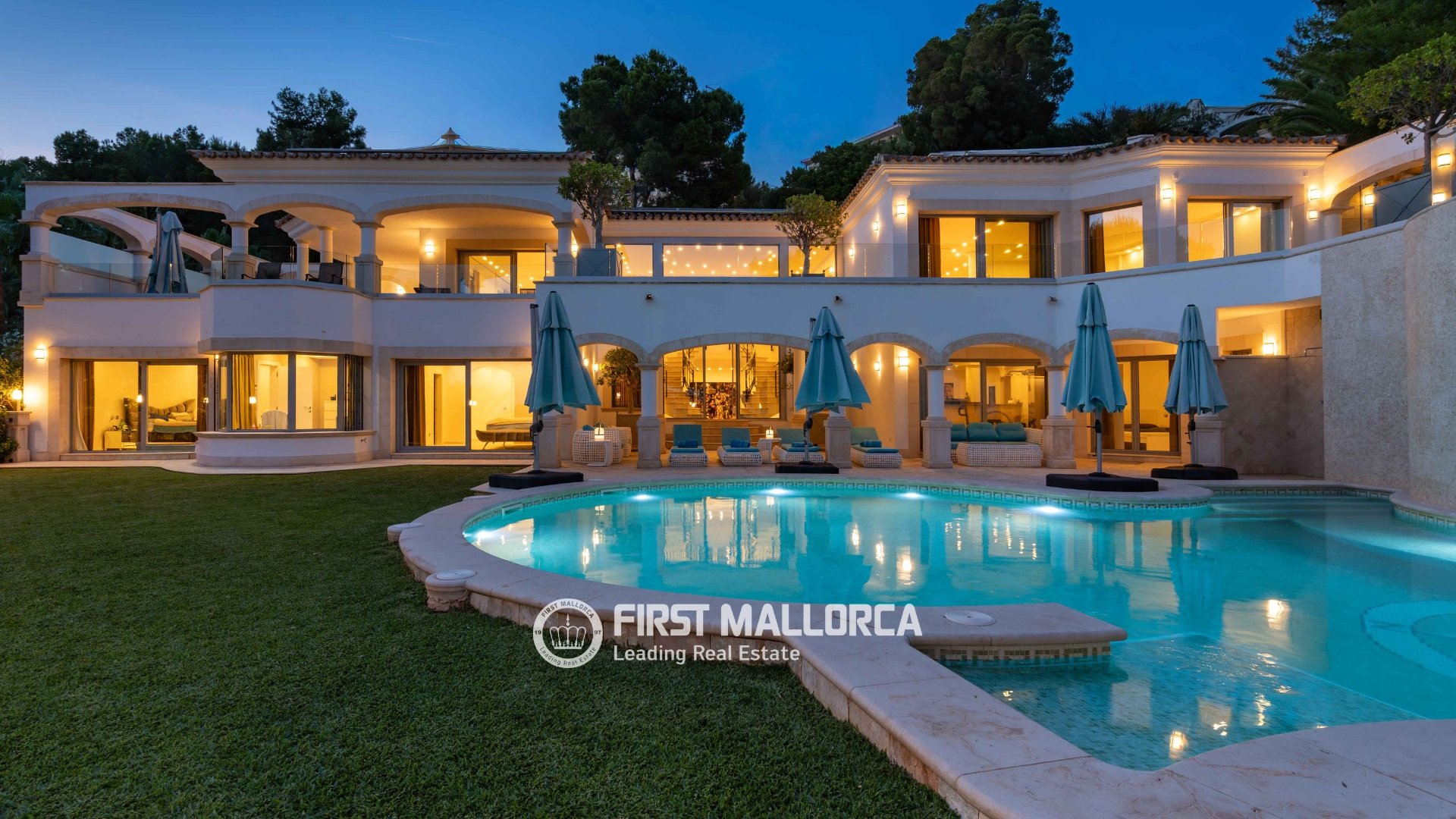 Villa i Costa De La Calma, Mallorca, Spanien 7 sovrum, 970 kvm. Nr. 168662