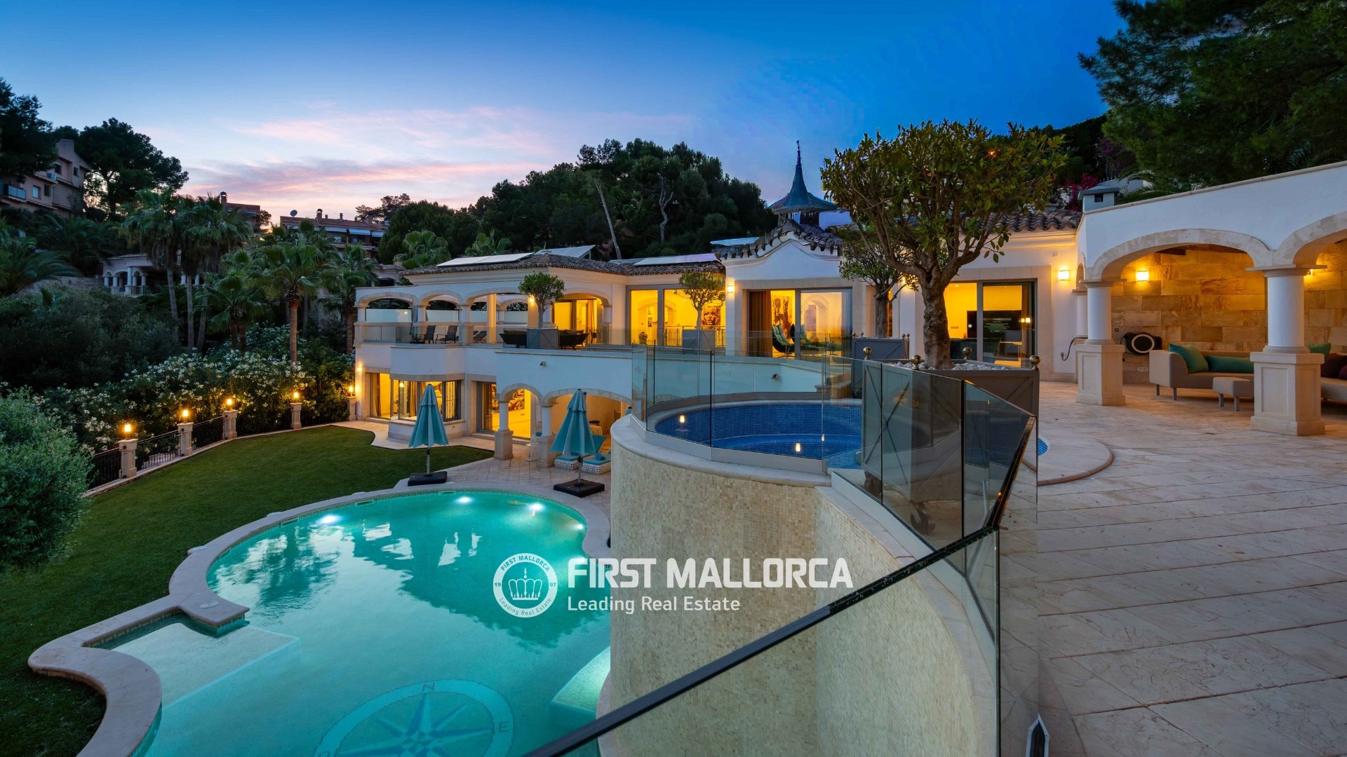 Villa i Costa De La Calma, Mallorca, Spanien 7 sovrum, 970 kvm. Nr. 168662