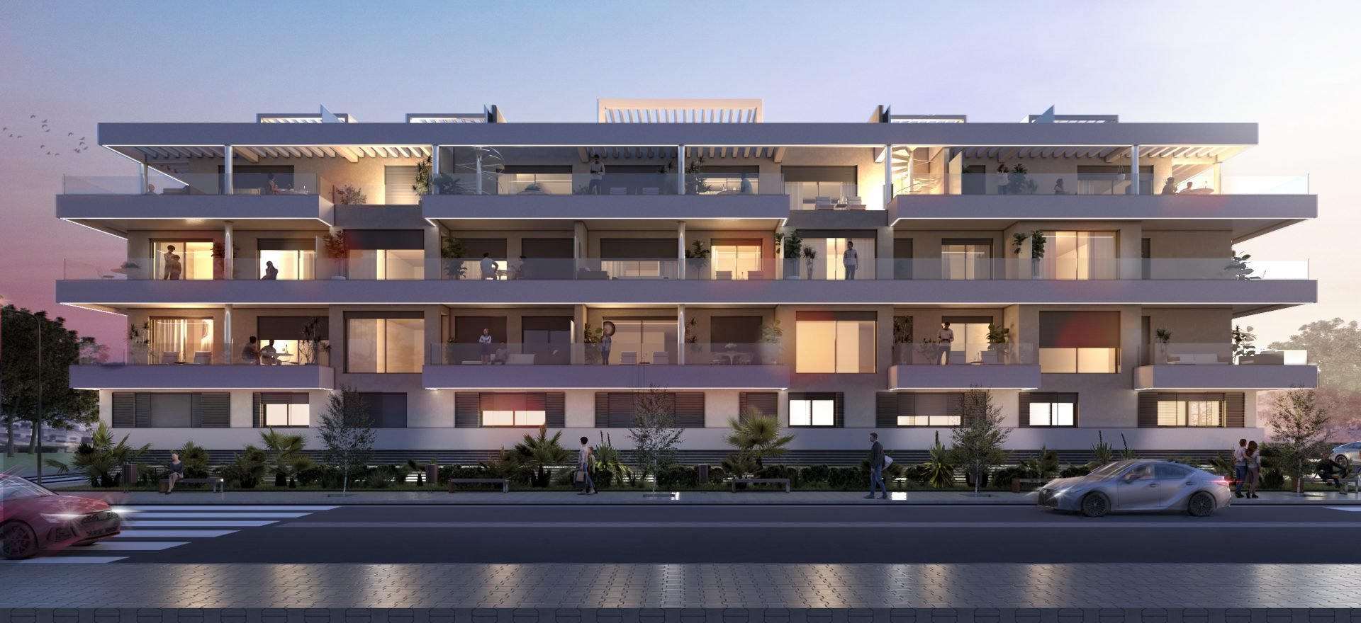 Bungalowi Rincon de la Victoria, Malaga, Espanja 2 makuuhuonetta, 81 m2 No. 181020