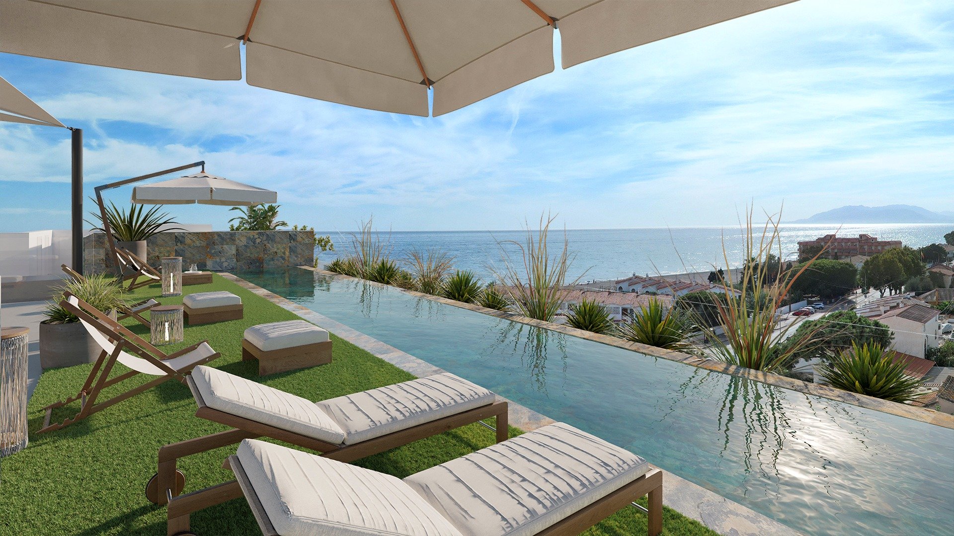 Huoneisto Rincon de la Victoria, Malaga, Espanja 2 makuuhuonetta, 121 m2 No. 181021
