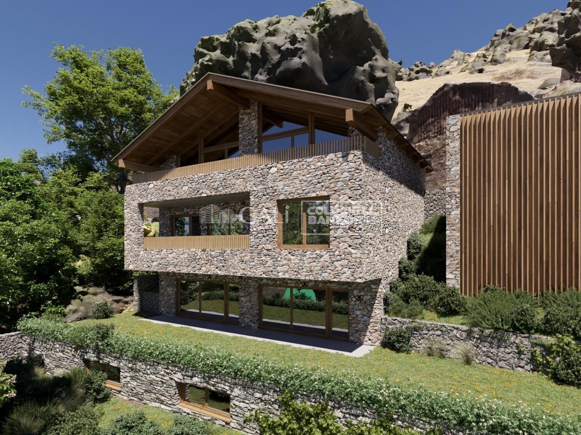 Talo Principado De Andorra (Ninguna Poblacion Tiene C.P.), Lleida, Espanja 4 makuuhuonetta, 571 m2 No. 158431