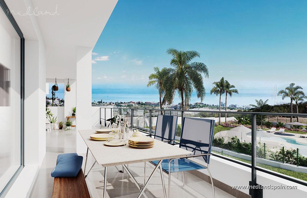 Huoneisto Estepona, Malaga, Espanja 3 makuuhuonetta, 137 m2 No. 182605