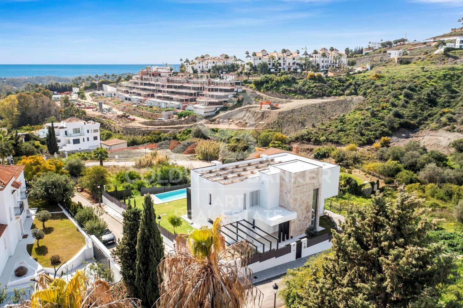 Villa i Benahavis, Malaga, Spanien 4 sovrum, 573 kvm. Nr. 158816