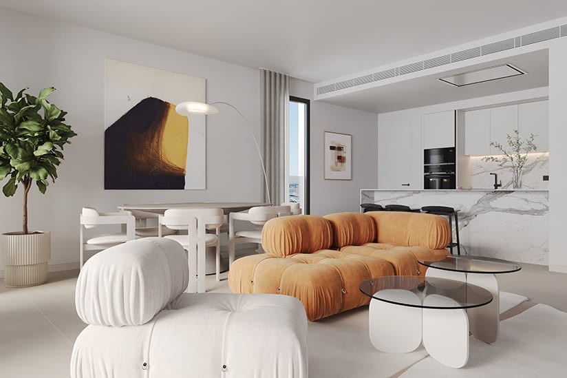 Appartamento a Mallorca, Spagna 3 camere da letto, 151 mq. N° 143764