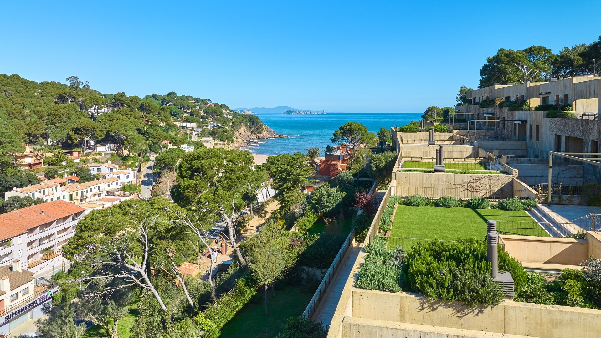 Lägenhet i Begur, Girona, Spanien 4 sovrum, 164 kvm. Nr. 182683
