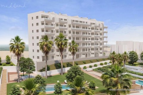 Apartamento en San Miguel de Salinas, Alicante, España 2 dormitorios, 93 m2 No. 113731