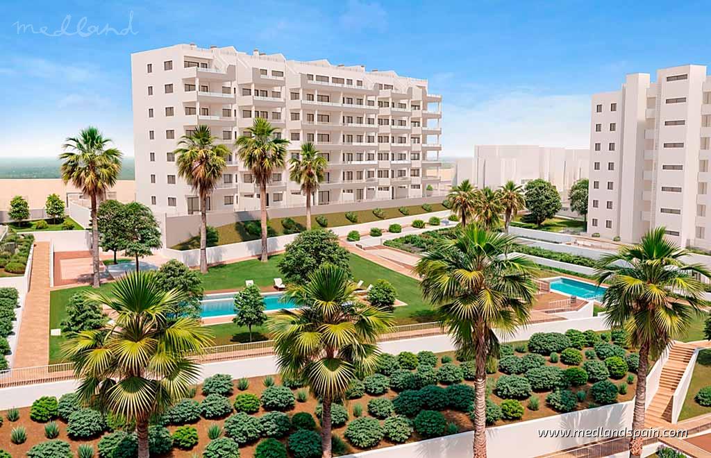 Appartamento a San Miguel de Salinas, Alicante, Spagna 2 camere da letto, 93 mq. N° 113731