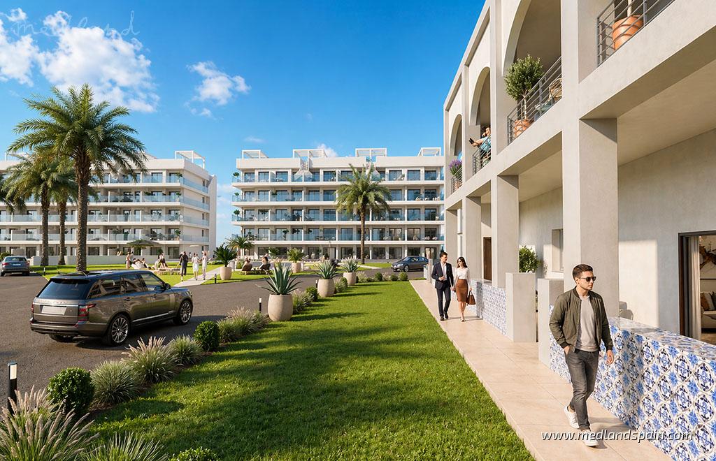 Apartment in Guardamar del Segura, Alicante, Spain 2 bedrooms, 65 sq.m. No. 166167