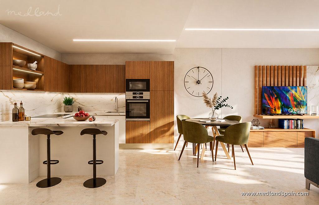 Apartment in Guardamar del Segura, Alicante, Spain 3 bedrooms, 82 sq.m. No. 166166