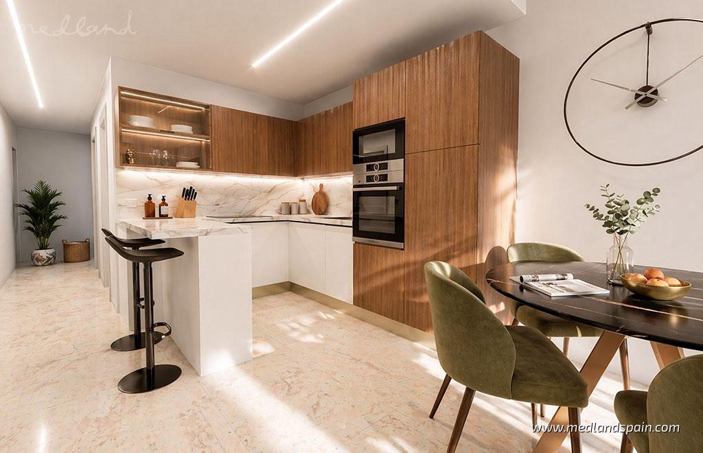 Apartment in Guardamar del Segura, Alicante, Spain 3 bedrooms, 82 sq.m. No. 166166