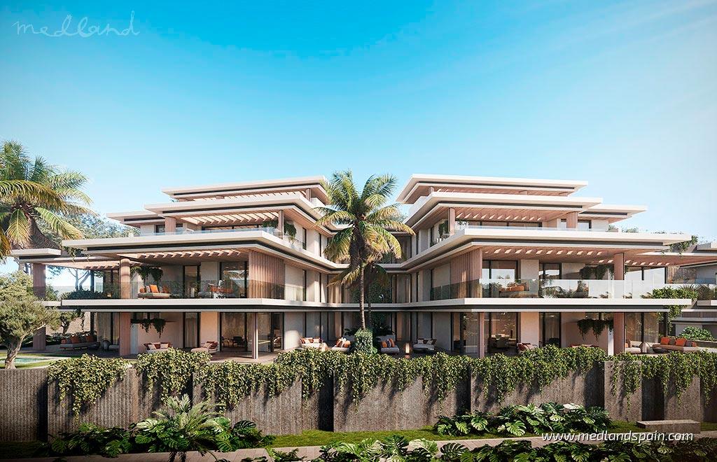 Appartamento a Estepona, Malaga, Spagna 2 camere da letto, 93 mq. N° 166171