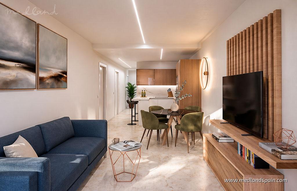 Dzīvoklis Guardamar del Segura, Alicante, Spānijā 2 istabas, 65 m2 Nr. 166169