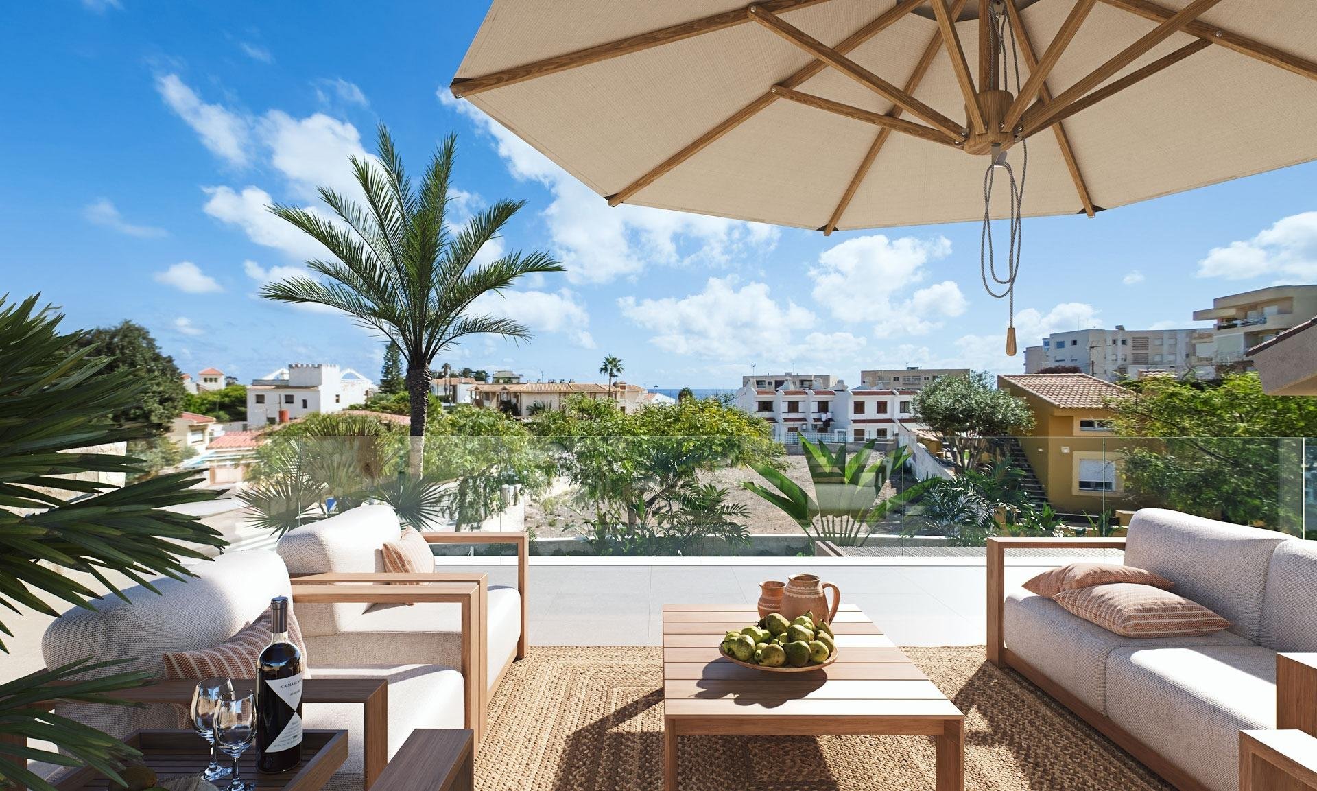 Villa in La Manga del Mar Menor, Murcia, Spain 3 bedrooms, 130 sq.m. No. 151619