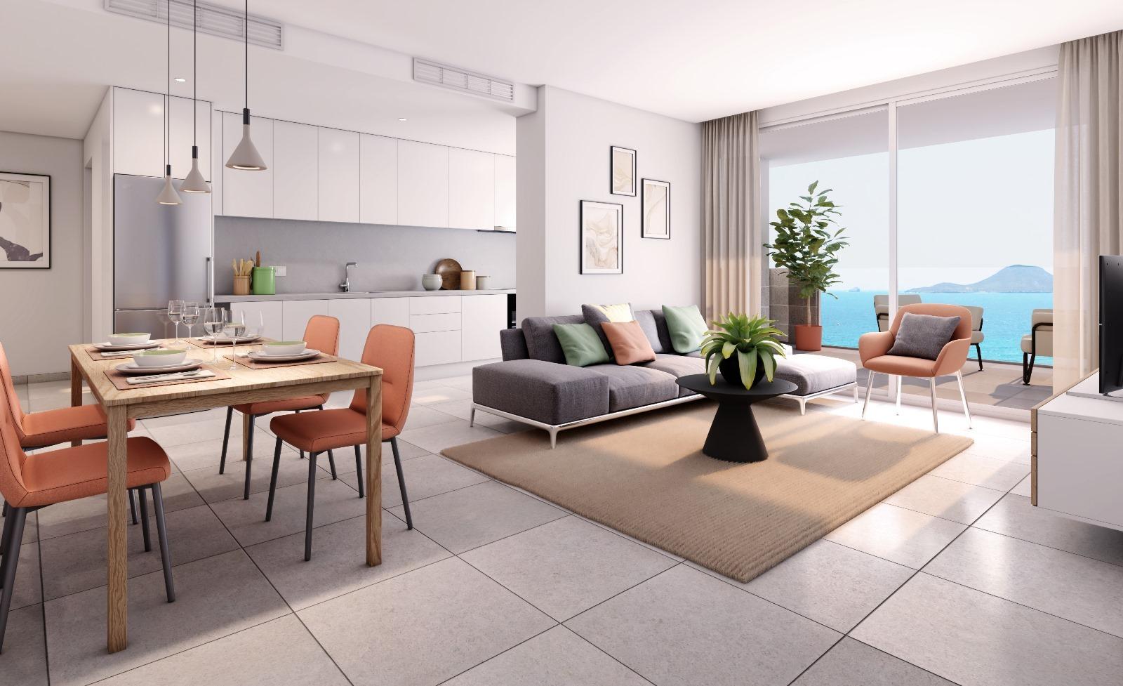 Dzīvoklis La Manga del Mar Menor, Murcia, Spānijā 2 istabas, 92 m2 Nr. 143020