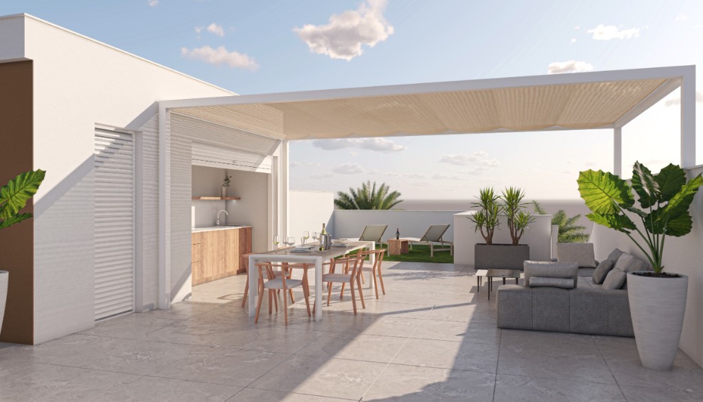 Apartment in Pilar de la Horadada, Alicante, Spain 2 bedrooms, 74 sq.m. No. 145151