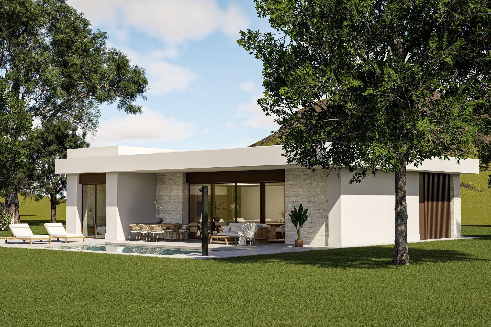 Villa i Pinoso, Alicante, Spanien 3 sovrum, 150 kvm. Nr. 189032