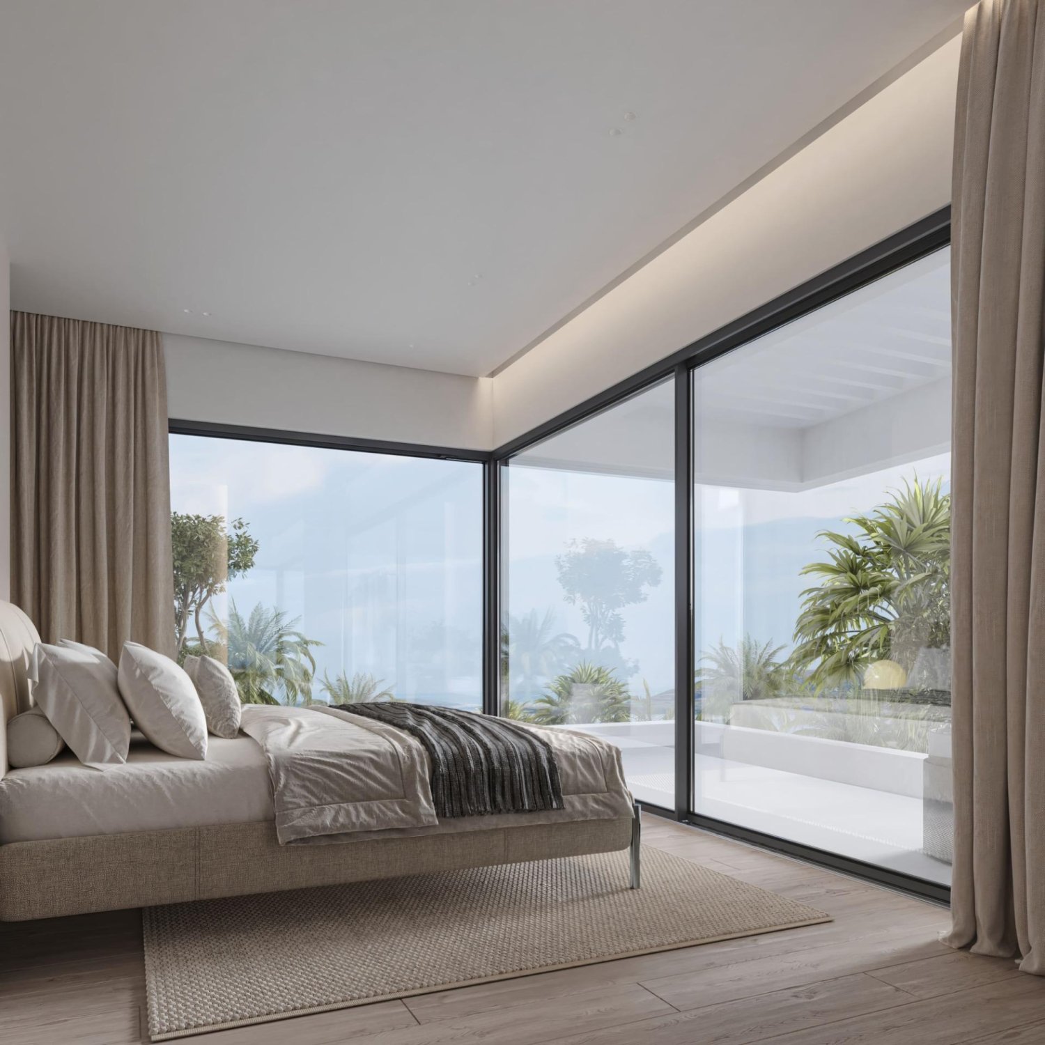 Villa i Mijas, Malaga, Spanien 4 sovrum, 328 kvm. Nr. 169683