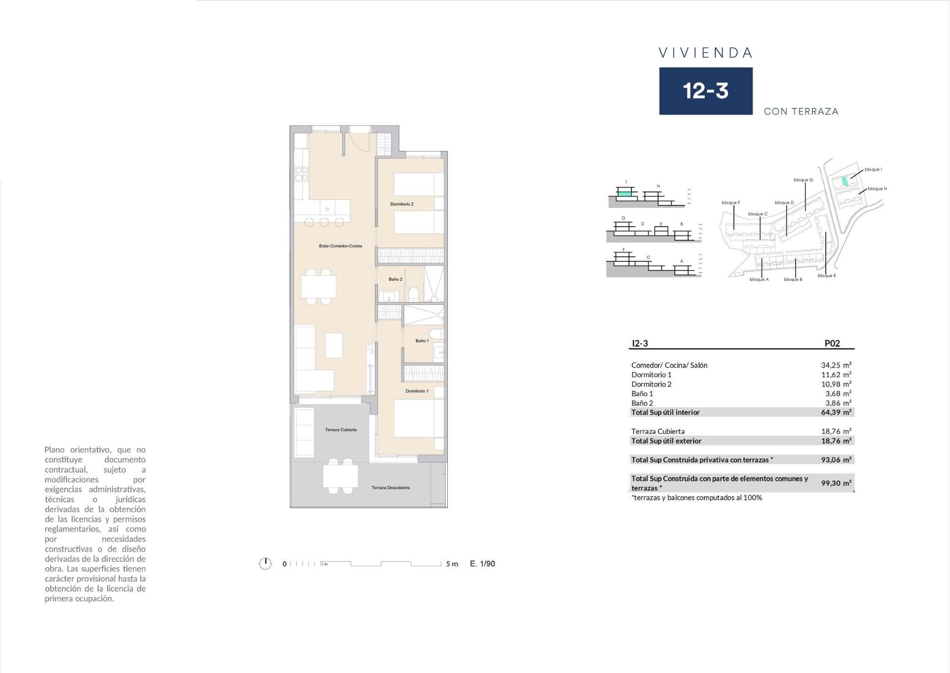 Apartament w L'Alfàs del Pi, Alicante, Hiszpania 2 sypialnie, 74 mkw. nr 187082