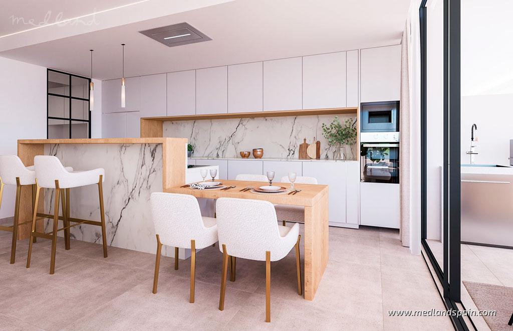 Appartamento a Estepona, Malaga, Spagna 4 camere da letto, 224 mq. N° 52971