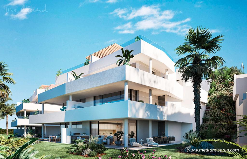 Appartamento a Estepona, Malaga, Spagna 4 camere da letto, 224 mq. N° 52971
