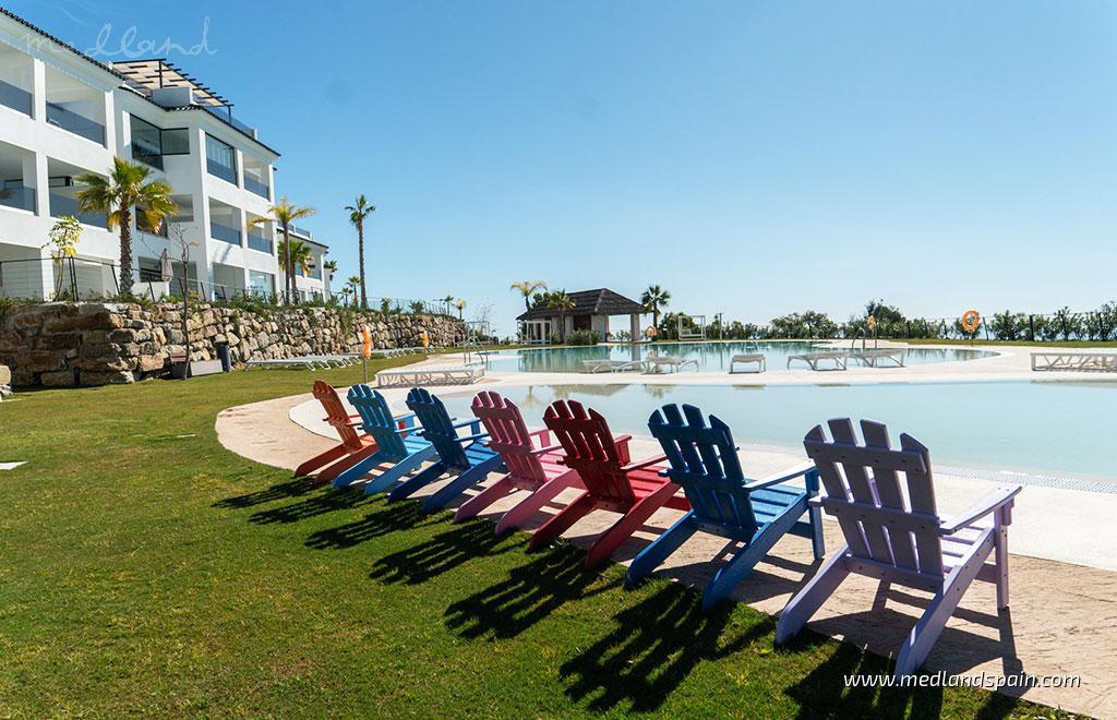 Appartamento a Estepona, Malaga, Spagna 4 camere da letto, 224 mq. N° 52971