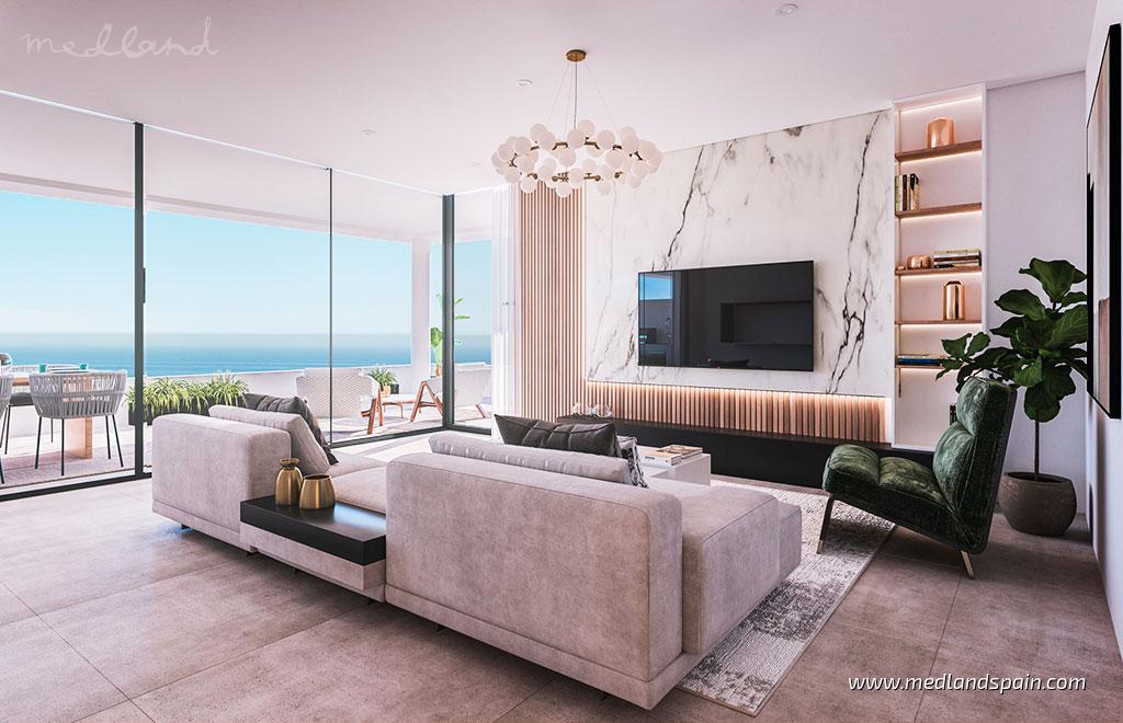 Appartamento a Estepona, Malaga, Spagna 4 camere da letto, 224 mq. N° 52971