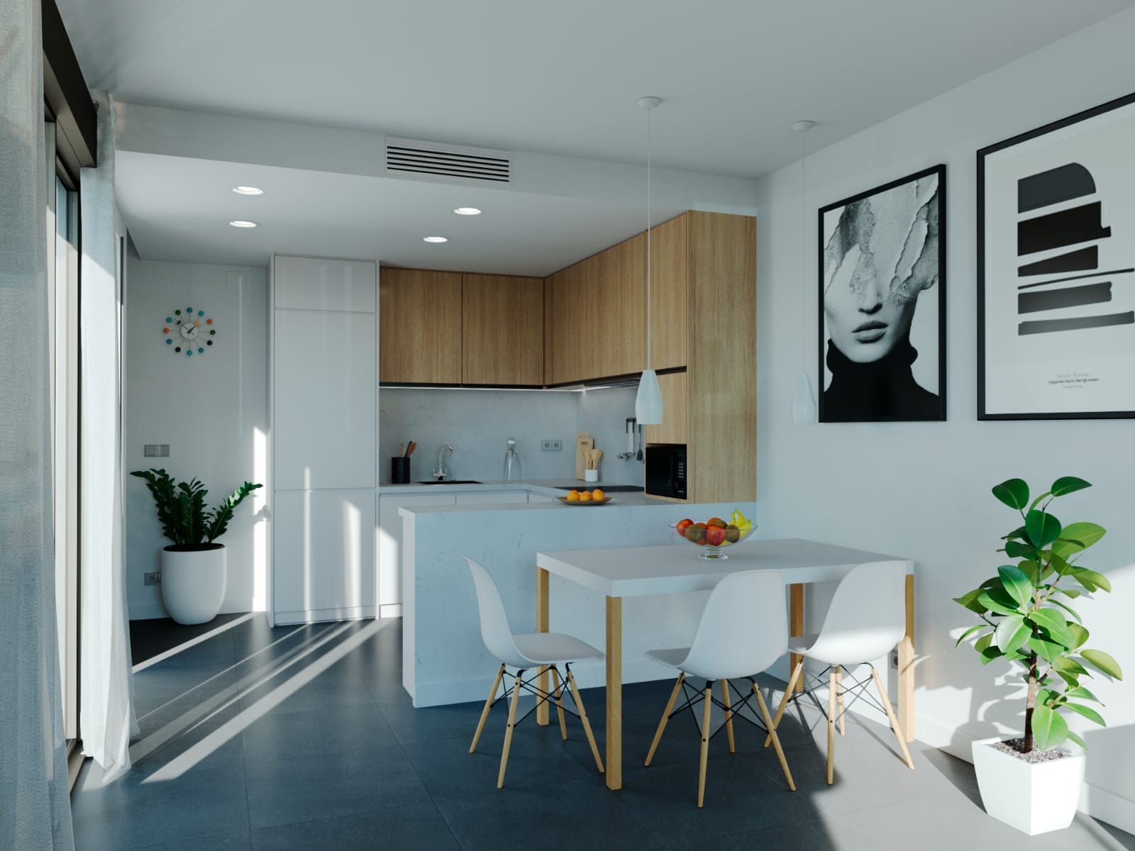 Apartament w Pilar de la Horadada, Alicante, Hiszpania 2 sypialnie, 85 mkw. nr 80271