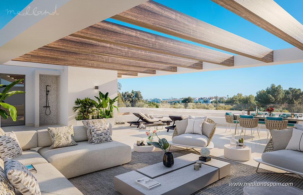 Dzīvoklis San Pedro de Alcantara, Malaga, Spānijā 3 istabas, 125 m2 Nr. 105023