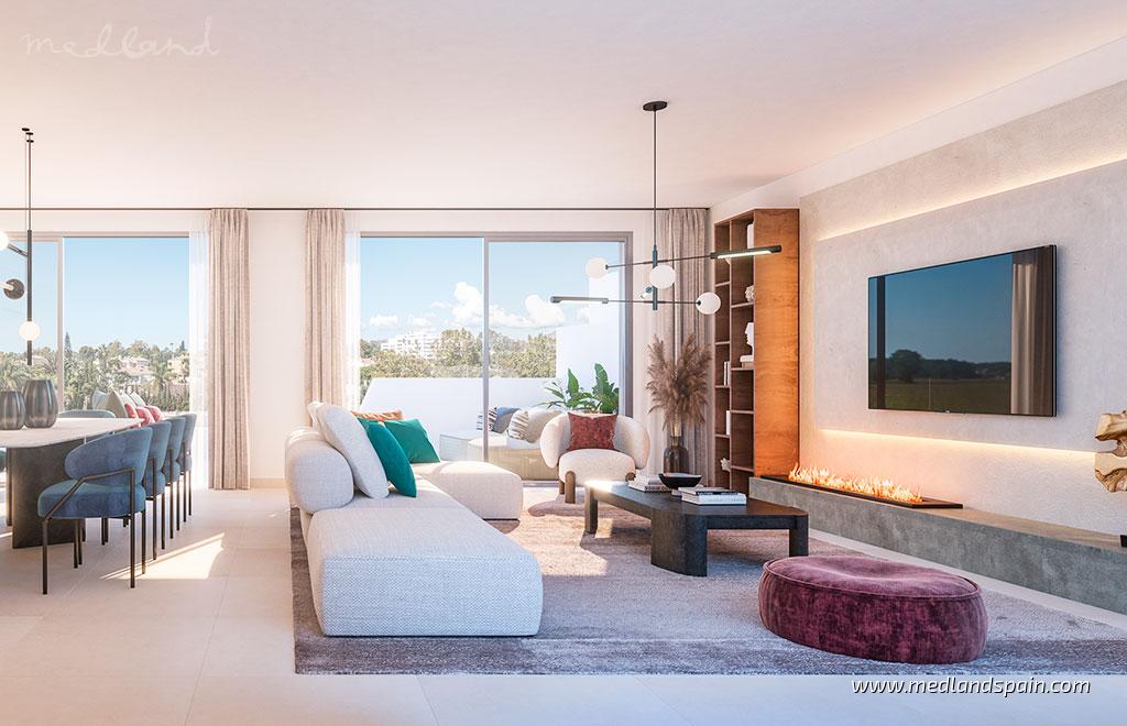 Dzīvoklis San Pedro de Alcantara, Malaga, Spānijā 3 istabas, 125 m2 Nr. 105023