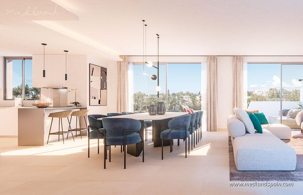 Dzīvoklis San Pedro de Alcantara, Malaga, Spānijā 3 istabas, 125 m2 Nr. 105023