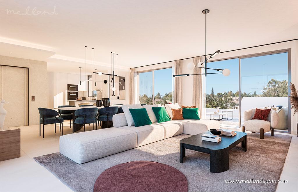 Dzīvoklis San Pedro de Alcantara, Malaga, Spānijā 3 istabas, 125 m2 Nr. 105023