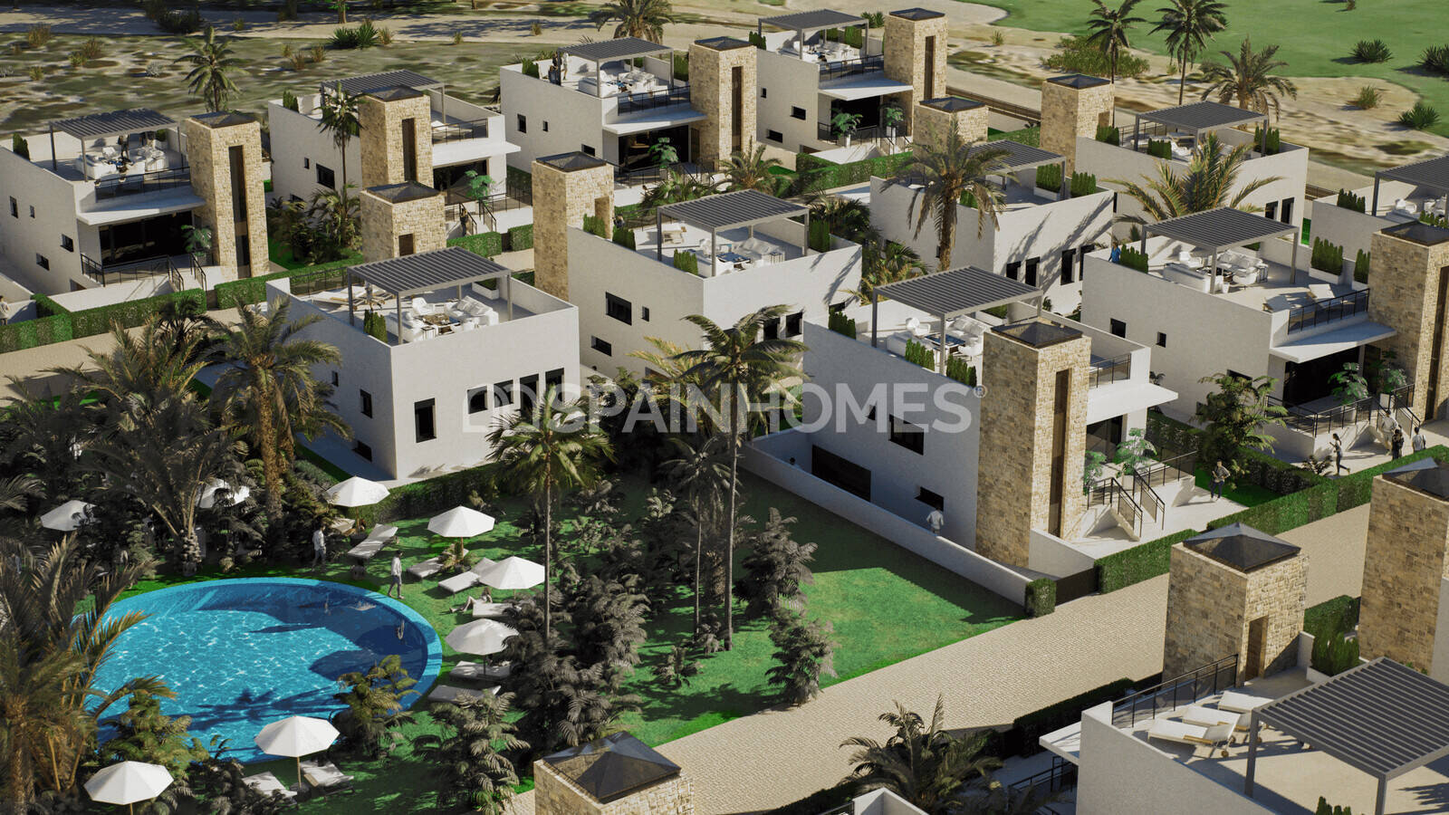Villa in Alhama de Murcia, Murcia, Spain 3 bedrooms, 207 sq.m. No. 161633