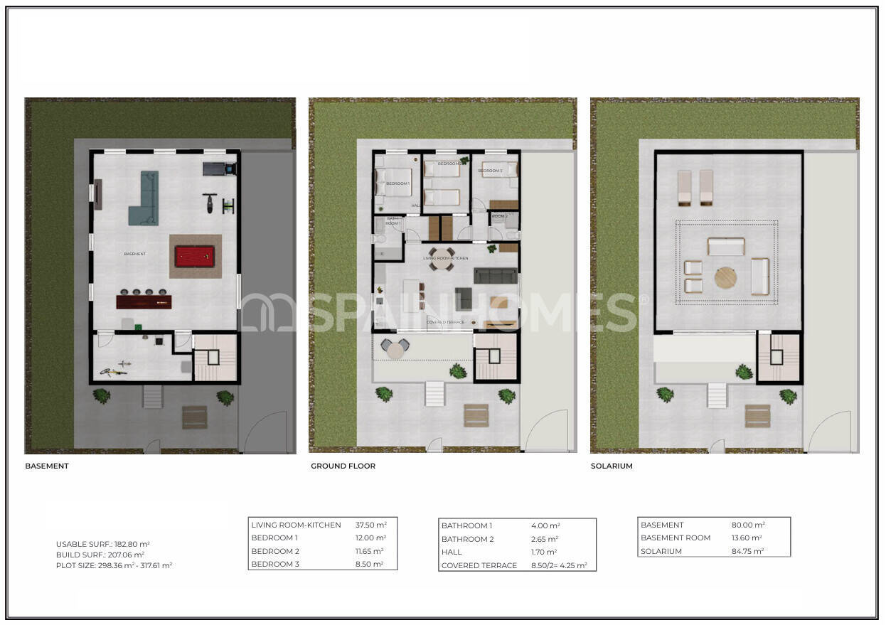 Villa in Alhama de Murcia, Murcia, Spain 2 bedrooms, 157 sq.m. No. 161632