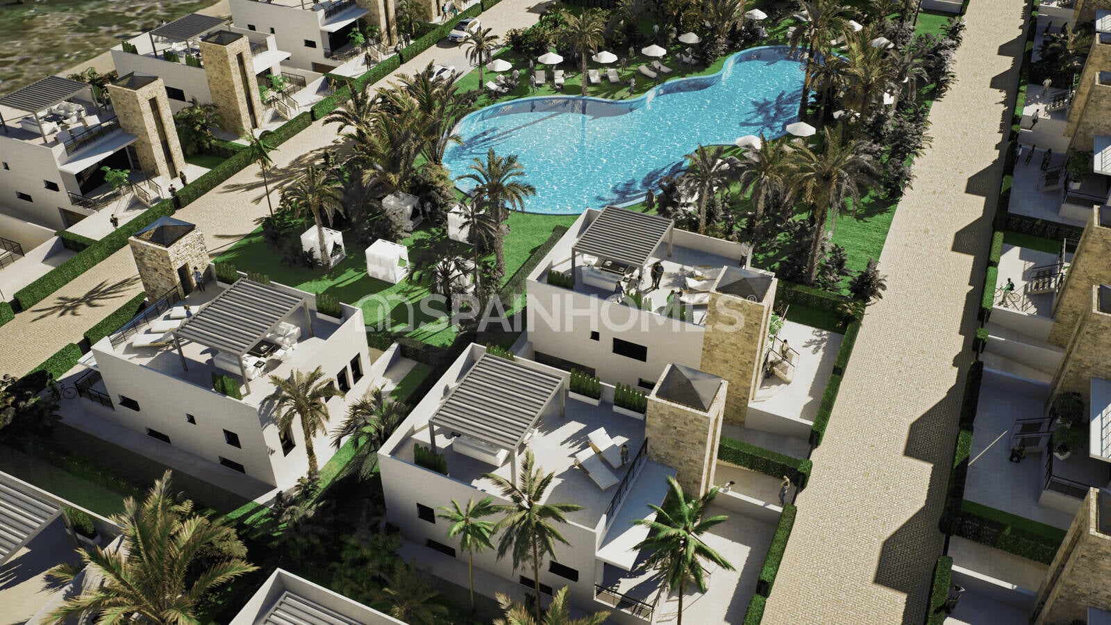 Villa in Alhama de Murcia, Murcia, Spain 2 bedrooms, 157 sq.m. No. 161632